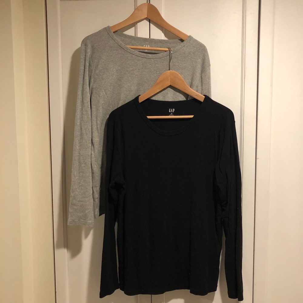 Lot of two Gap favorite T’s long sleeve